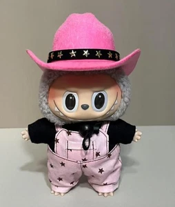 (No Toys) Western Cowboy Set For POP MART LABUBU The Monsters Plush Doll Clothes - Picture 1 of 6