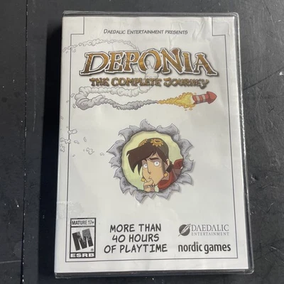 DEPONIA The Complete Journey - Daedalic / Nordic Games - PC DVD ROM 2016 Sealed - Image 1 of 2