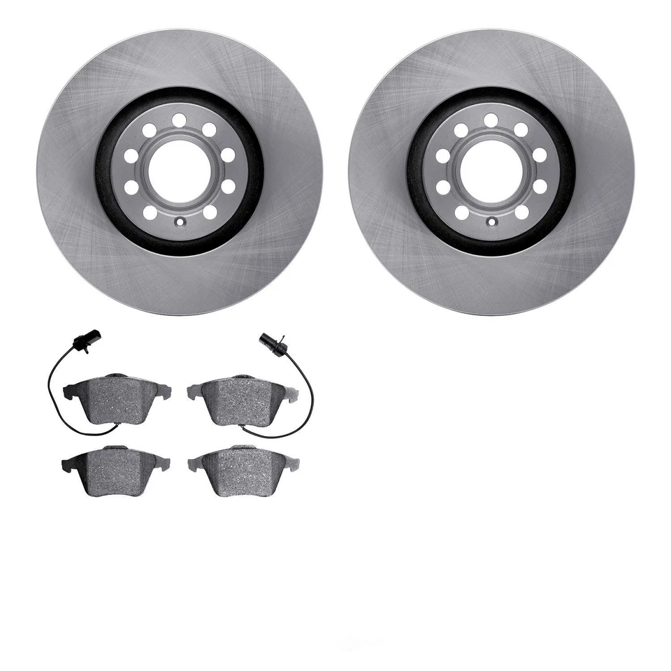 Pastilla de freno de disco y rotor/tambor zapata de freno y kit de batería para Audi A4 A 2000-2009 Foto 1 de 1