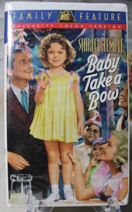 20th Century Fox Shirley Temple: Baby Take a Bow (VHS, 1995) Tested - Imagen 1 de 3