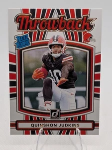 Donruss Quinshon Judkins 2025 clasificación novato retroceso #26 Cleveland Browns radiocontrol - Imagen 1 de 2