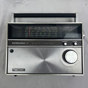 Vintage Realistic PATROLMAN SW-60 AM/FM/SW/VHF 6-Band Radio *Tested READ DESC* - Picture 1 of 15
