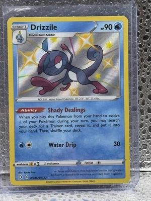 Drizzile SV026/SV122 Shining Fates Shiny Holo Rare Pokemon NM - Image 1 of 2