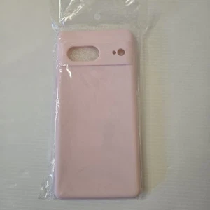 Pink Soft TPU Silicone Case for Google Pixel 7 - Picture 1 of 5