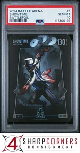 2024 BO JACKSON BATTLE ARENA BATTLEFOIL #5 SHOWTIME SHOHEI OHTANI POP 3 PSA 10 - Picture 1 of 4