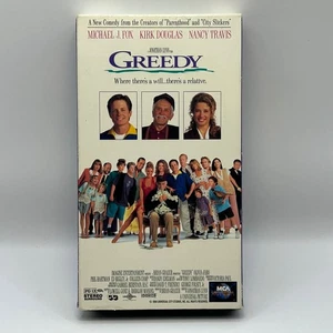 Greedy VHS 1994 Tape Comedy Original Release MCA Universal Home Video - Picture 1 of 7