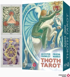 Thoth Tarot Standard. 78 Karten mit Anleitung. Crowley, Aleister und Frieda Harr - Bild 1 von 1