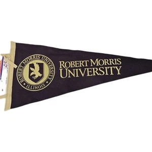 Robert Morris Eagles RMU Logo Full Size Pennant Chicago IL - Picture 1 of 1