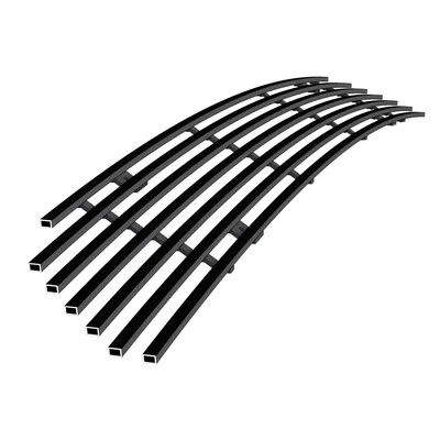 Compatível com 13-15 Honda Accord Sedan para-choque inferior aço inoxidável preto inserção de grade de tarugo - Imagem 1 de 4