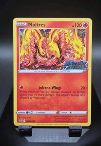 Pokemon TCG - Moltres SWSH 185 - Black Star Promo - Holo Karte - Brilliant Stars - Bild 1 von 2