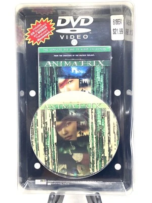 Animatrix DVD CD Sealed Promo Bundle Translucent Mouse Pad 2003 RARE The Matrix - Image 1 of 4