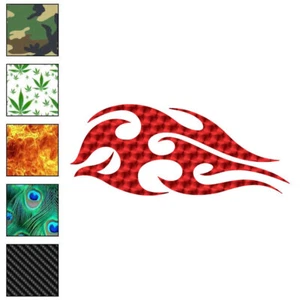 Tribal Flames Fire, Vinyl Decal Sticker, 40 Patterns & 3 Sizes, #7407 - Picture 1 of 41