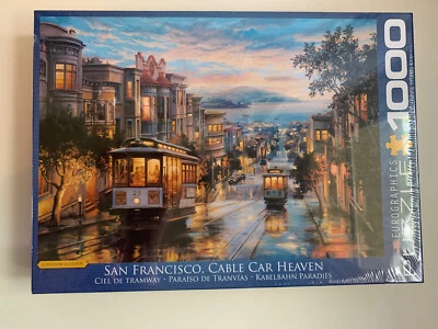 Rompecabezas 1000 piezas San Francisco Teleférico Cielo Nuevo Foto 1 de 3