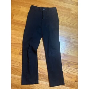 The Children's Place Black Twill Pants School Uniform Adjustable Waist 8 - Picture 1 of 4