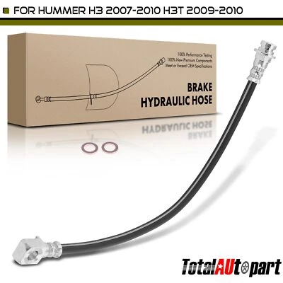 Brake Hydraulic Hose for Hummer H3 07-10 H3T 09-10 Rear Driver /Passenger Outer - Image 1 of 4