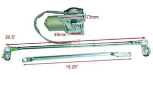 Windshield Wiper Motor + Rotary Link Arm For Suzuki Samurai SJ410 SJ413 RHD - Picture 1 of 6