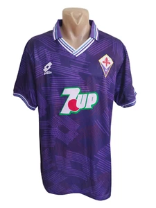 Fiorentina Fußball Trikot Retro Replicas Shirt 1992-93 Lotto Gr. XL - Bild 1 von 12