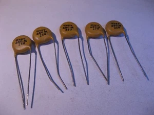 Condensador Disco Cerámico 680pF 20% 6000V 6KV Z5U - NOS Cantidad 5 - Imagen 1 de 2