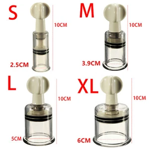 New Vacuum Rotary Easy Twist Cupping Nipple Enlargement NO-Pump Suction Enlarger - Picture 1 of 9