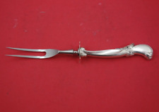 Waltz of Spring By Wallace Sterling Silver Roast Carving Fork 9 3/4"