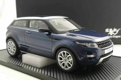 1:18th Range Rover Evoque F Resin model road car, Baltic blue - Image 1 of 4