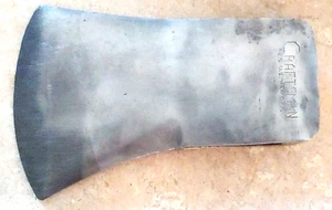 Old Logo CRAFTSMAN 3-Lbs 5 oz Single Bit Axe Reg US Pat Off Michigan Pattern USA - Picture 1 of 20