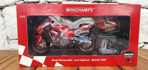 MINICHAMPS 1:12 DUCATI DESMOSEDICI GP04 Roberto Rolfo 122040065 Conversion - Foto 1 di 9