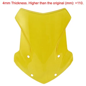 Giallo cupolino parabrezza paravento per BMW R1250GS GSA Adventure HP 2018-2024 - Picture 1 of 9