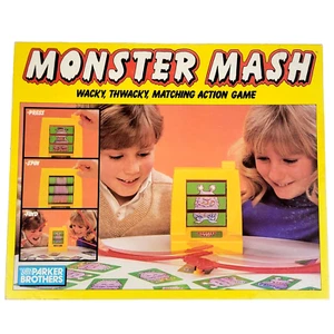 MONSTER MASH Board Game Vintage 1987 Parker Brothers 0495 80s Complete Game - Picture 1 of 19