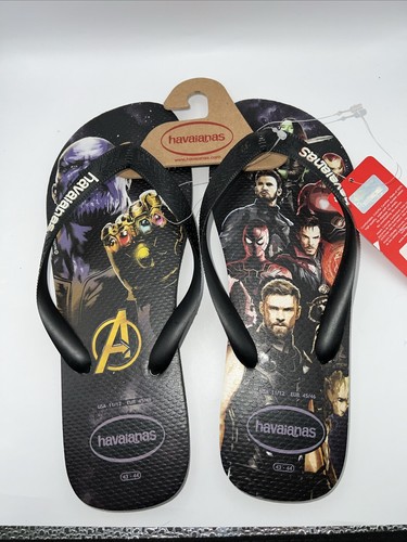 PUMA Infradito da uomo Marvel Avengers Endgame Infinity War Havaianas taglia 13