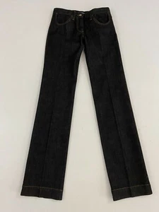 Authentic Dolce and Gabbana Straight Black Jeans size 40 - Picture 1 of 8