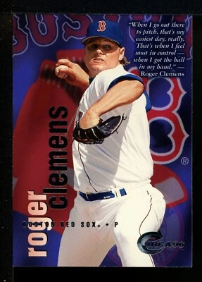 Roger Clemens-1996 Fleer/Skybox Circa #10-Red Sox - Image 1 of 2