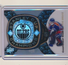 2013-14 Black Diamond Stanley Cup Champions Ring Andy Moog Edmonton Oilers