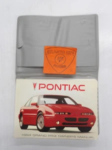 1994 PONTIAC GRAND PRIX OWNERS MANUAL W/CASE - Picture 1 of 3