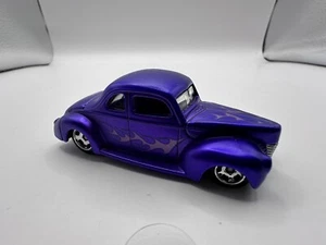 Hot wheels premium 1940 Ford coupe 2013 cool classics Purple With Flames vHTF - Picture 1 of 2