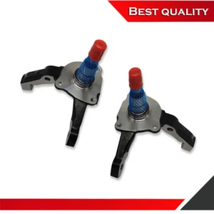 Stock Height Forged Steel Spindle Pair Suits Mustang II Pinto 1974-1978 - Picture 1 of 5
