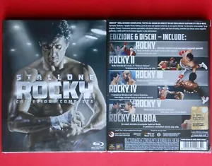 Blu ray Rocky Complete Collection 6 Disc Box Set Sylvester Stallone Rocky Balboa - Picture 1 of 1