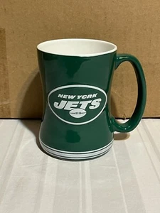 New York Jets NFL 14oz Coffee Mug Cup Logo Brands New - Picture 1 of 2