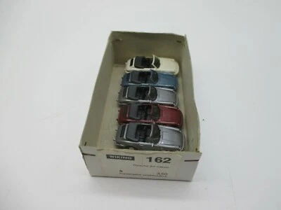 WIKING:Händlerpackung No. 162 Con 5x Porsche 911 Carrera Cabrio (SSK6) - Immagine 1 di 3