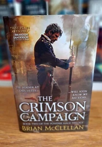 The Crimson Campaign -The Powder Mage Trilogy by Brian McClellan 1st Edition - Foto 1 di 4