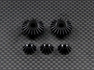 GPM SCC1200F-BK Steel Front Bevel Differential Gear - 5Pcs Set TAMIYA CC-01 - Picture 1 of 1