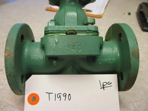 Lined Diaphragm Valve GRINNELL 1" 150 RF Flanged Ductile Iron Body - Picture 1 of 12