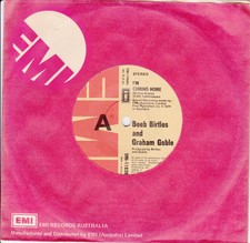 BEEB BIRTLES / GRAHAM GOBLE (LRB) - I'M COMING HOME - 7" 45 VINYL RECORD - 1979
