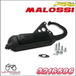 3216586 MARMITTA MALOSSI WILD LION OMOLOGATA MBK BOOSTER SPIRIT 50 2T euro 0-1 - Imagen 1 de 1