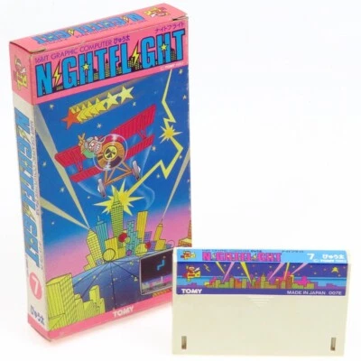 NIGHT FLIGHT NIGHTFLIGHT TOMY PYUTA No.07 Cart Japan Import TUTOR NTSC Comp - Image 1 of 4