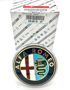 Alfa Romeo Mito & 159 Rear Boot Badge (push type) 50531454 51983413 Genuine New - Picture 1 of 5