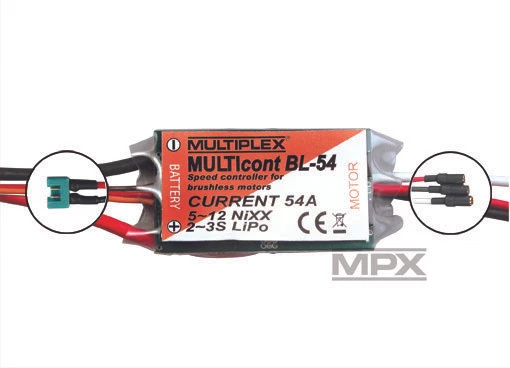 +++ Multiplex Regler MULTIcont BL-54 72277 - Bild 1 von 1