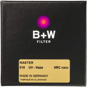 B+W Master 010 UV-Haze MRC Nano Filter div Größen 55 58 62 67 72 77 - Bild 1 von 5