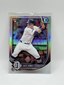2025 Bowman - Jace Jung (RC) - Chrome Red Rookie Redemption - Detroit Tigers - Picture 1 of 2
