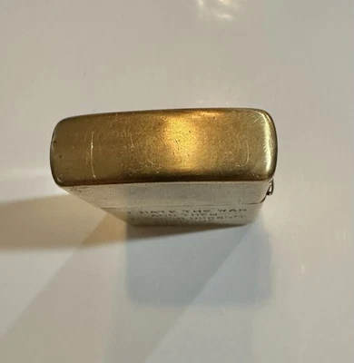 1969 Vintage Vietnam War Hoi An Zippo Lighter 1969-70 Engraved (24FB) - Image 1 of 4